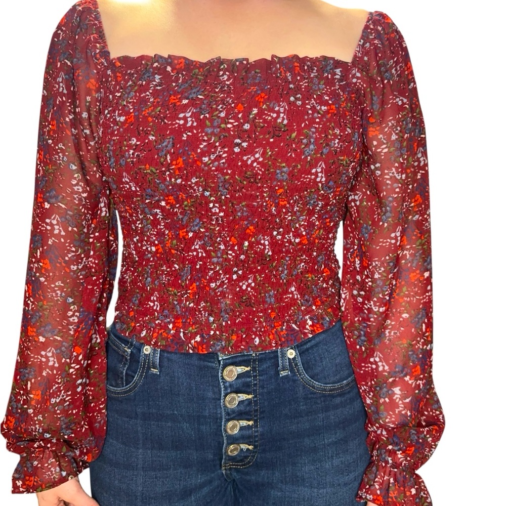 Chic Red Off-the-Shoulder